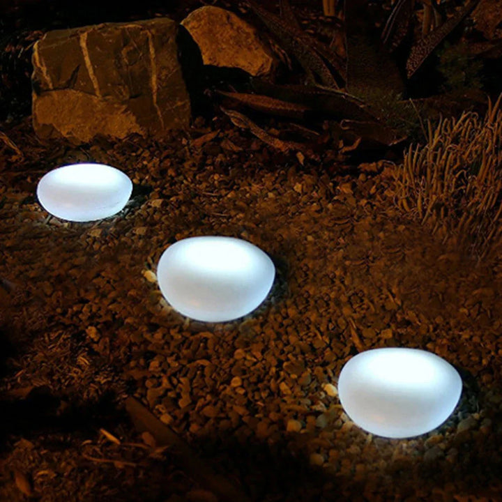 PebbleShine | Solar Energy Decorative Stone Lamp