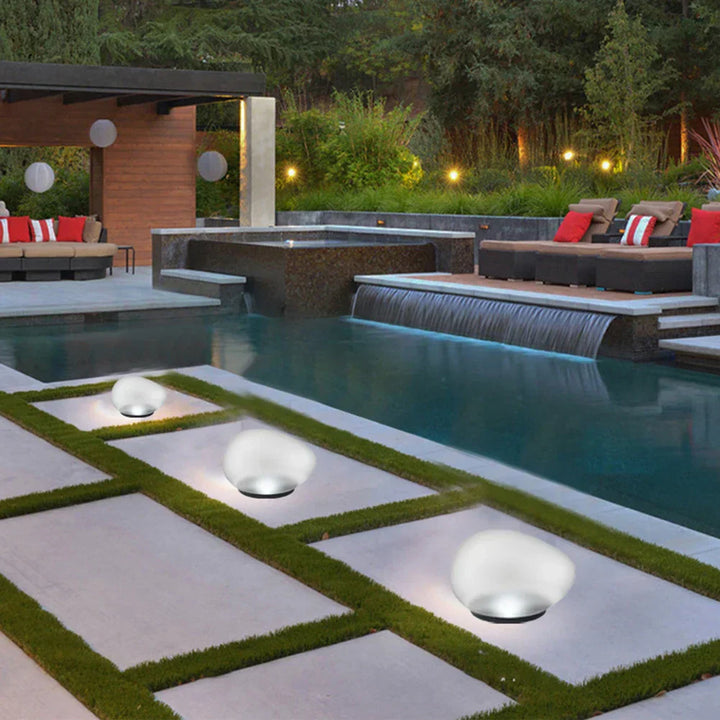 PebbleShine | Solar Energy Decorative Stone Lamp