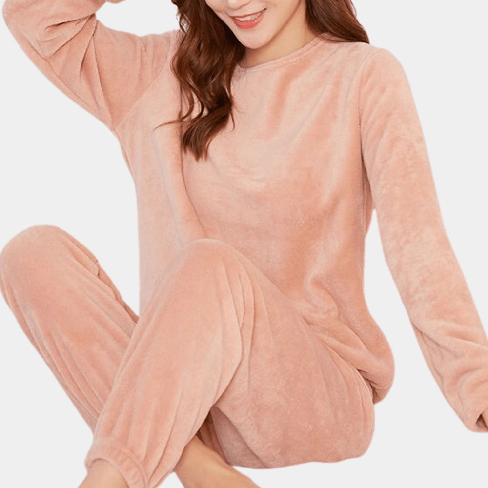 SnugDream - Comfortable & Warm Pajama Set - 2-Piece Soft Loungewear Set for Women
