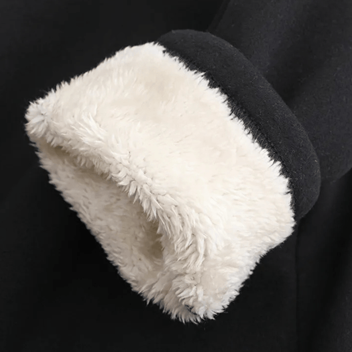 WarmChic - Soft Fleece Loungewear Set - Sweatshirt and Joggers for Cozy Relaxation