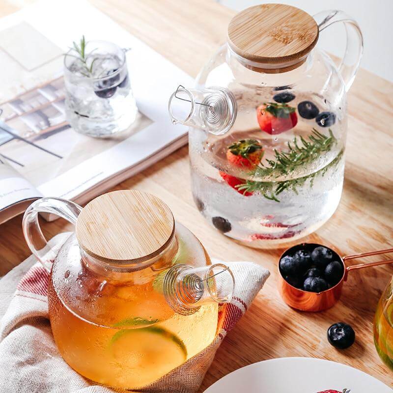AquaCarina – Stylish Glass Cooking Pot for Tea and Water