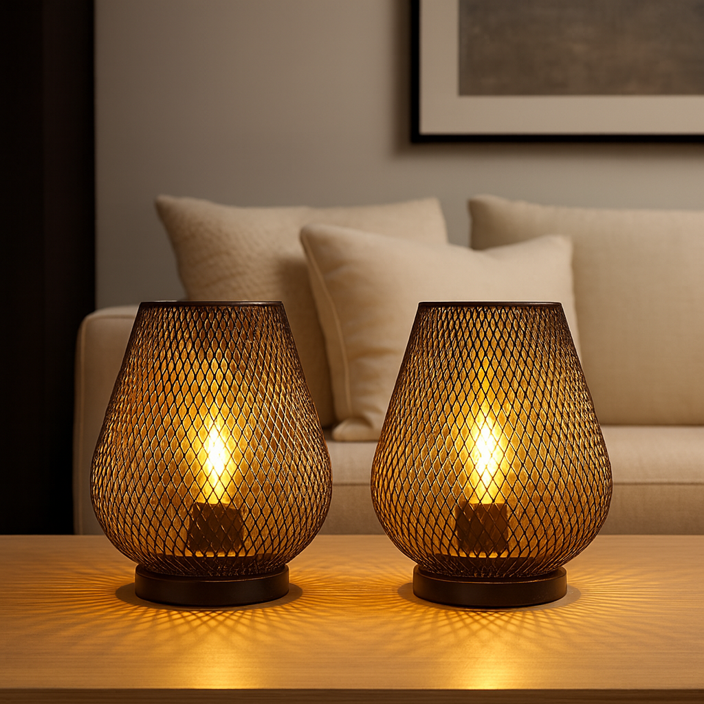 Messing Table Lamp - Wireless LED