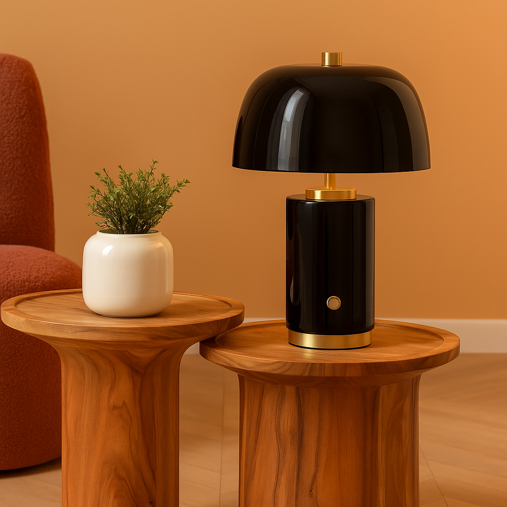 Table Lamp Freya Black