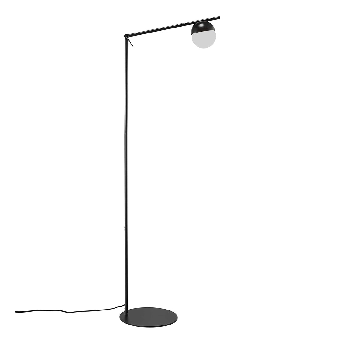 ContaFlex – Adjustable Floor Lamp with Opal Glass Shade