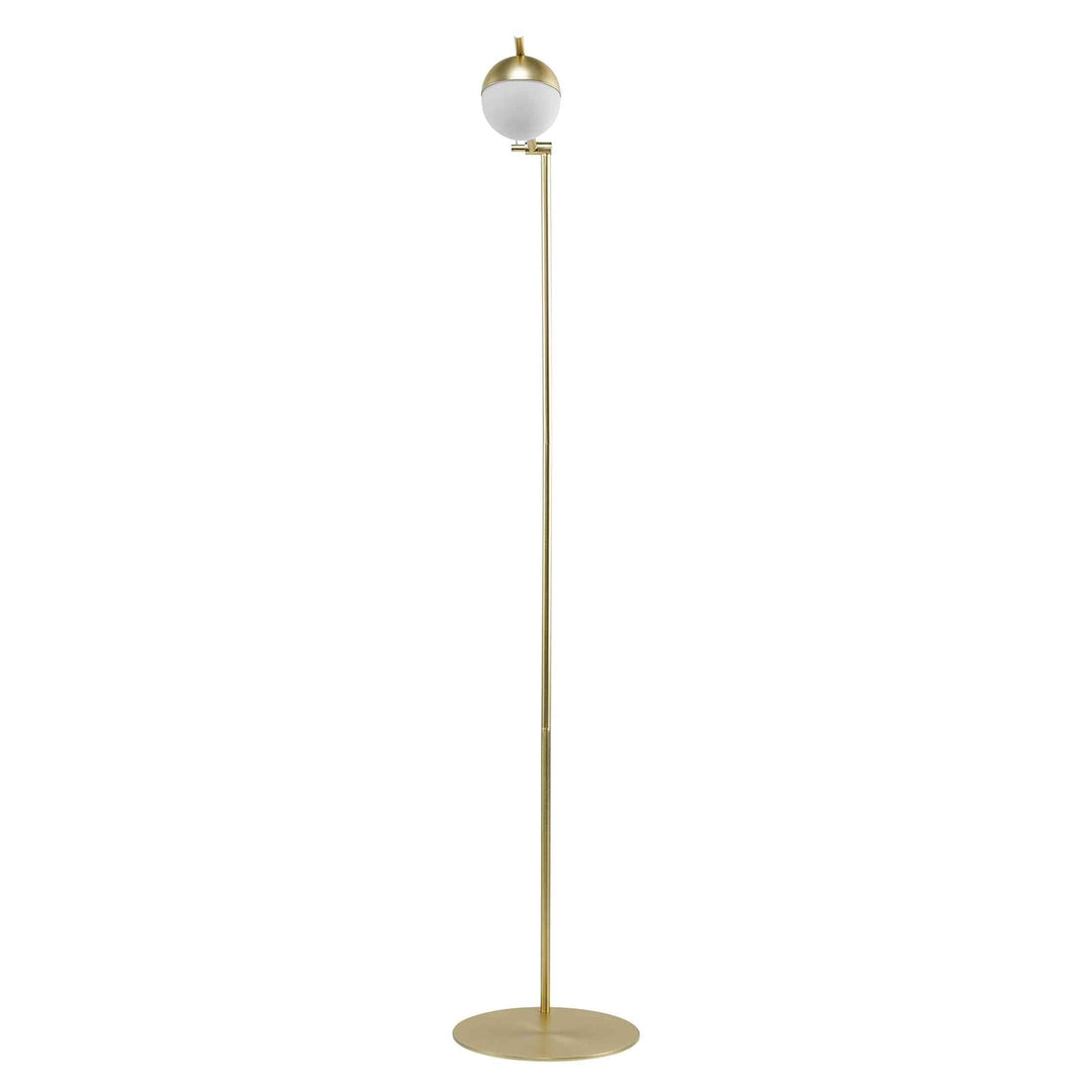 ContaFlex – Adjustable Floor Lamp with Opal Glass Shade
