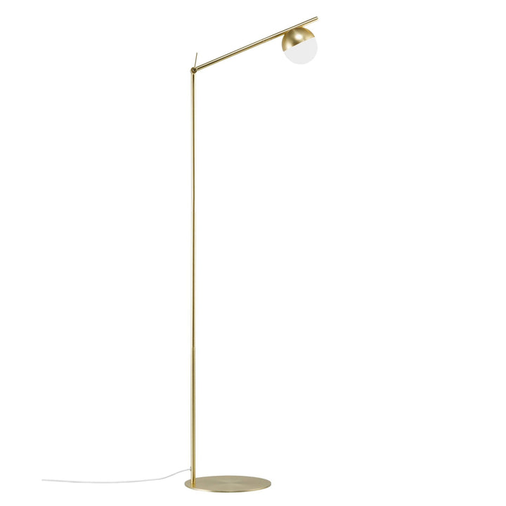 ContaFlex – Adjustable Floor Lamp with Opal Glass Shade