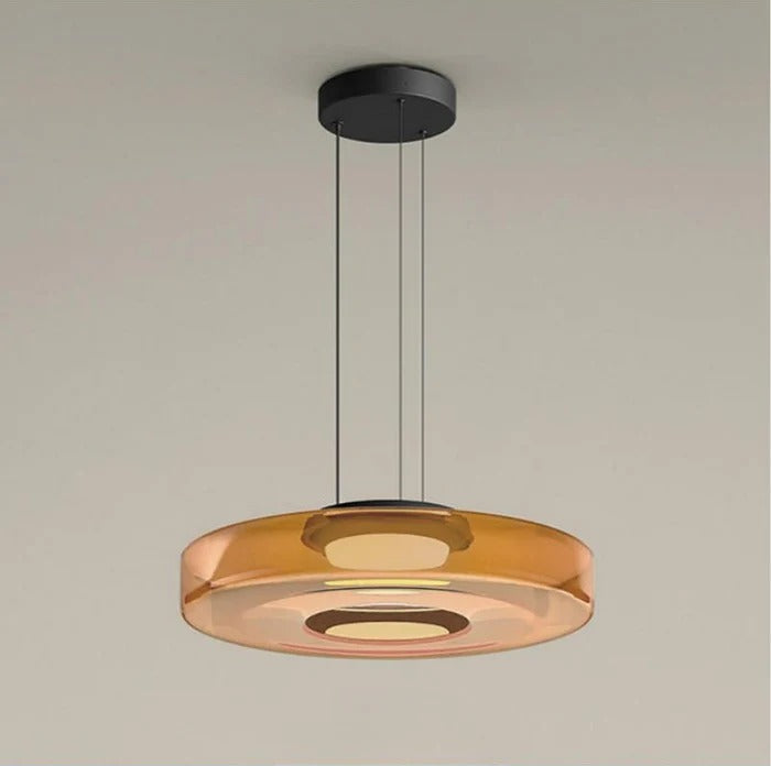 CraftNova – Bauhaus Glass Pendant Lamp with Adjustable Suspension