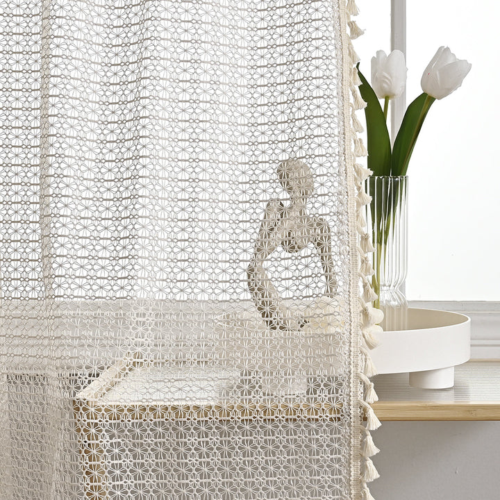 SoftChic | Beige Voile Curtains for Elegance and Comfort