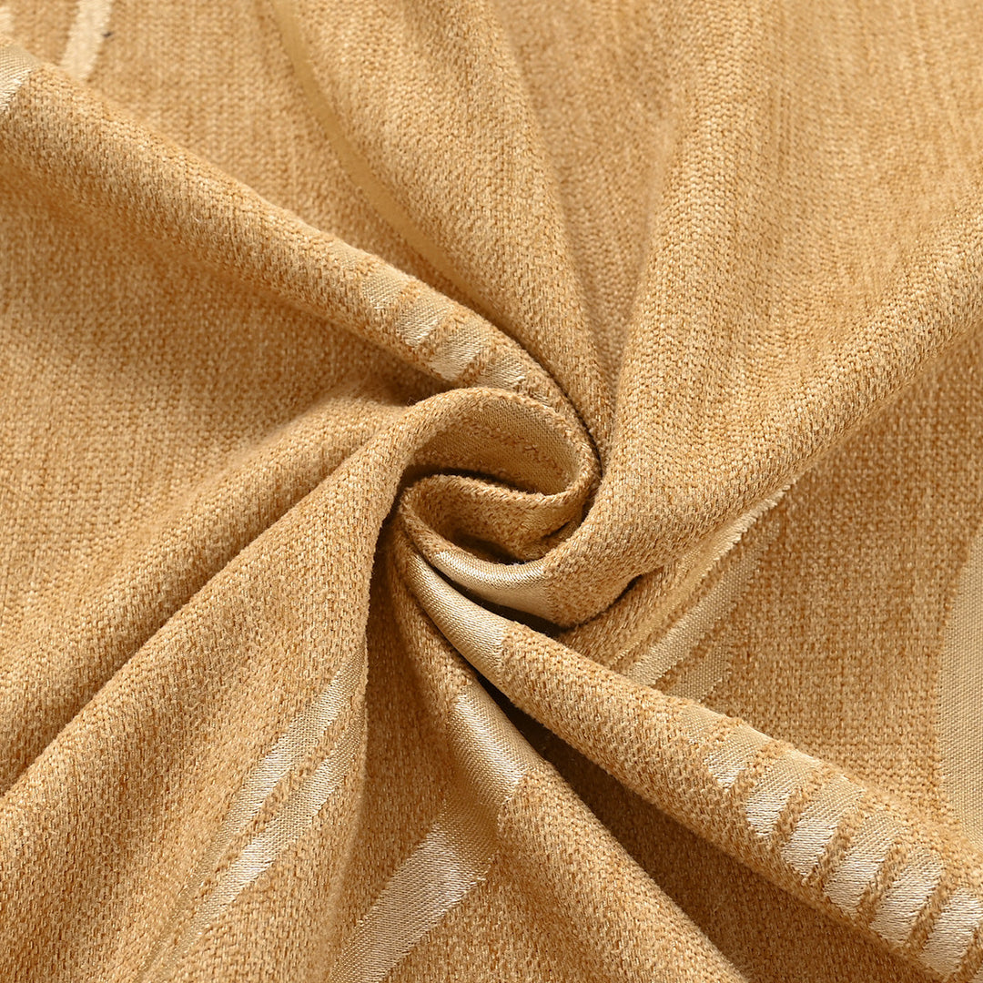 ElegantBloom | Modern Chenille Curtains