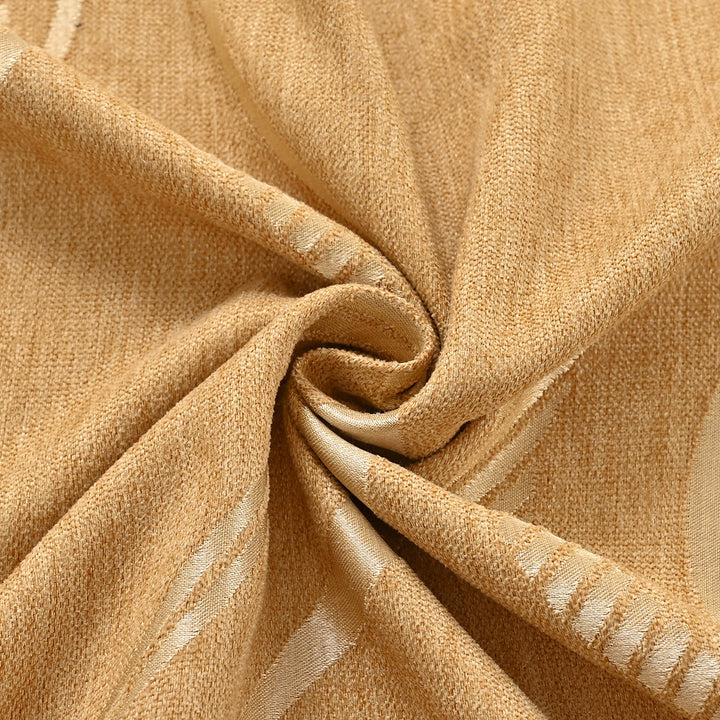 ElegantBloom | Modern Chenille Curtains