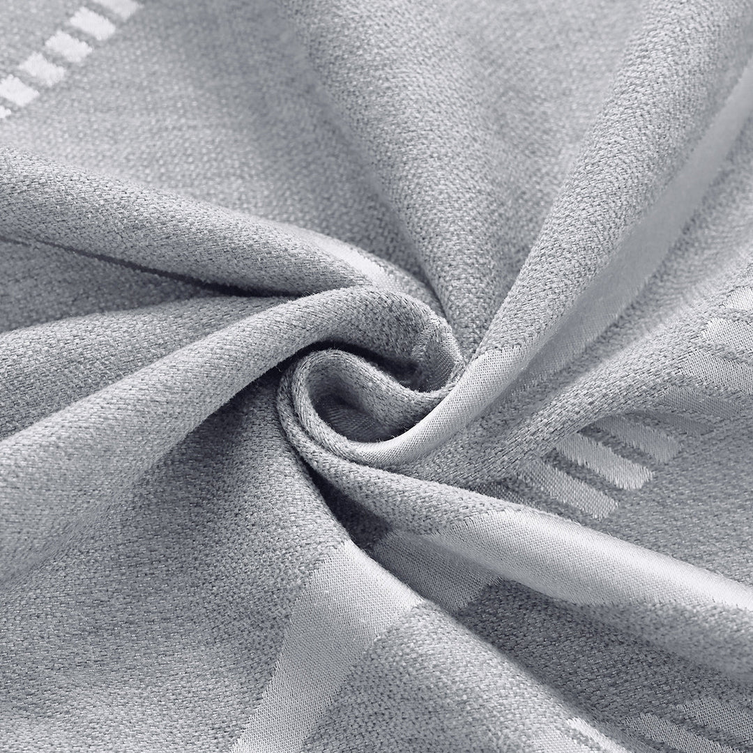 ElegantBloom | Modern Chenille Curtains