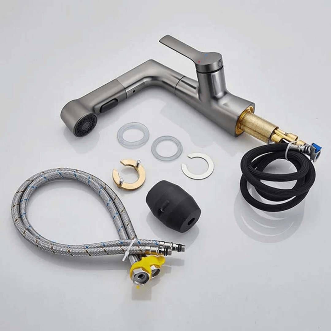 FlexiFlows | Adjustable Faucet with Pull-Out Hose