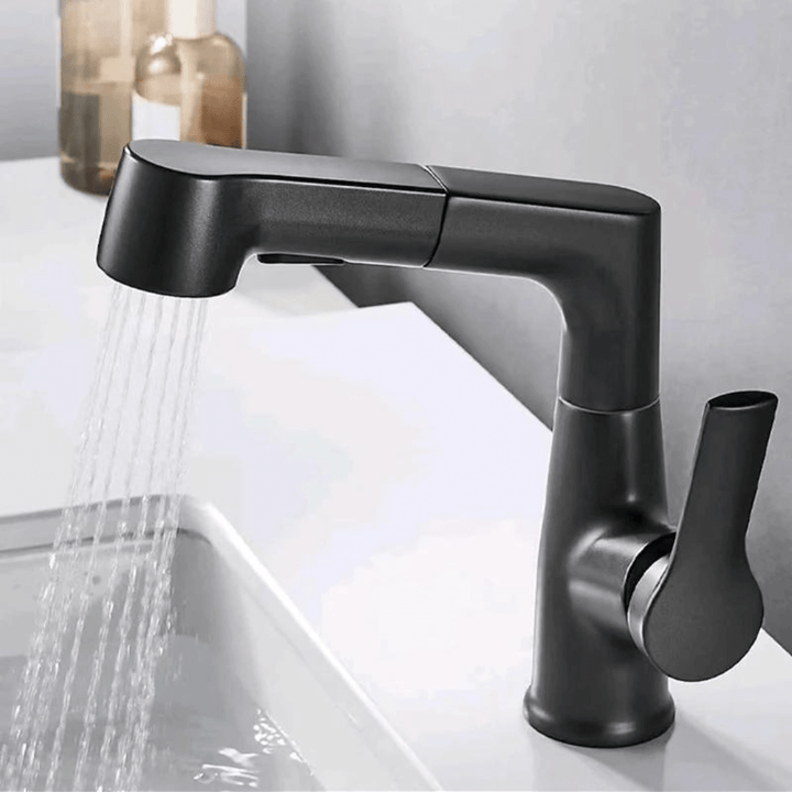 FlexiFlows | Adjustable Faucet with Pull-Out Hose