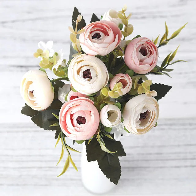 VelvetBlossom | Luxe Artificial Silk Flowers