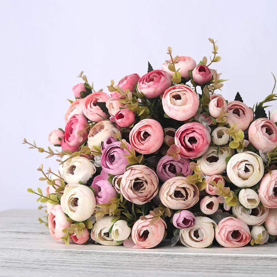 VelvetBlossom | Luxe Artificial Silk Flowers