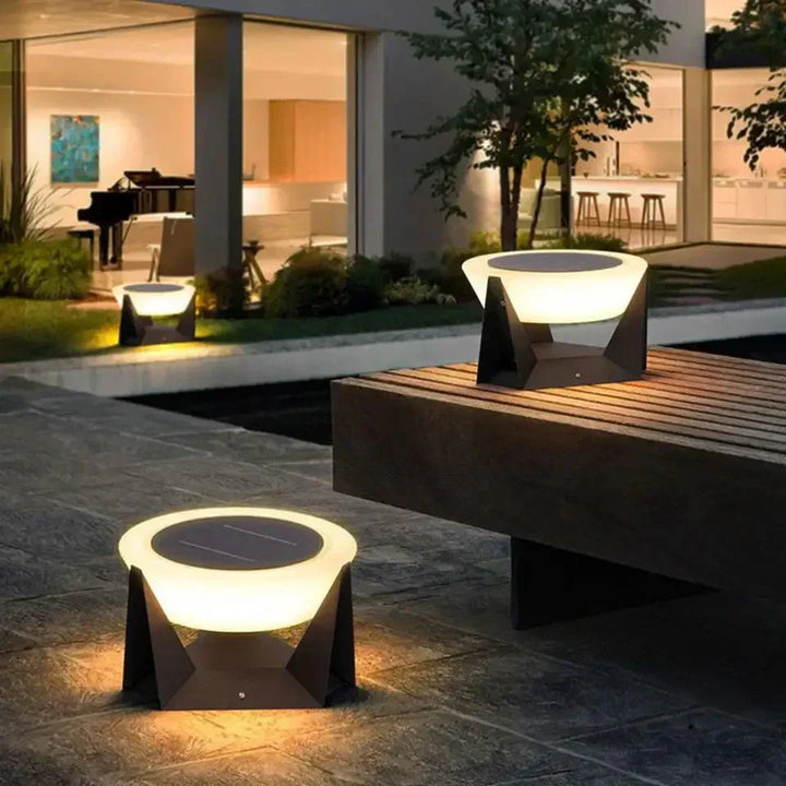 SolarGlow | Elegant Outdoor Lamp