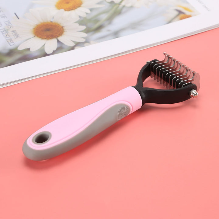Gentle Detangling Comb for Your Pet - Calming Effect and Efficient Hair Removal - Paw-Friendly