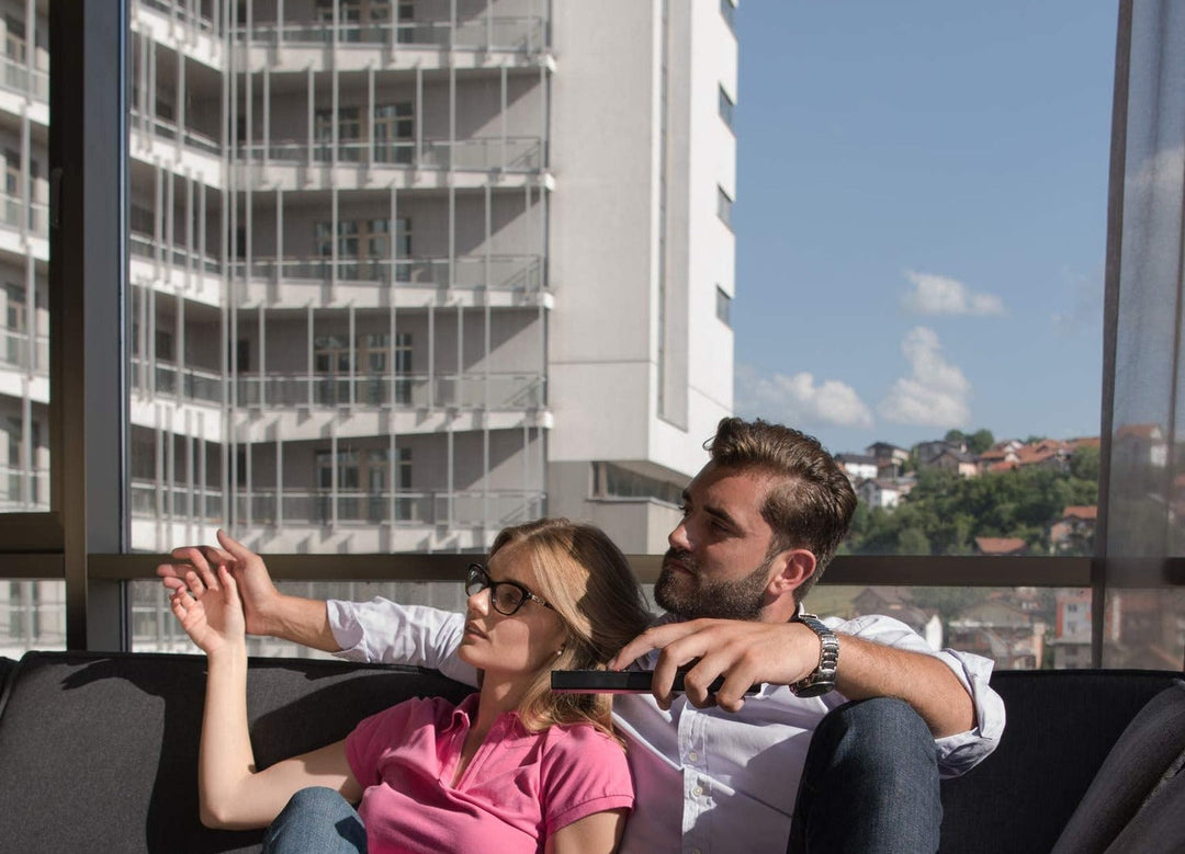 PrivacyShield - Reflective Window Film - Daytime Privacy, Clear Visibility