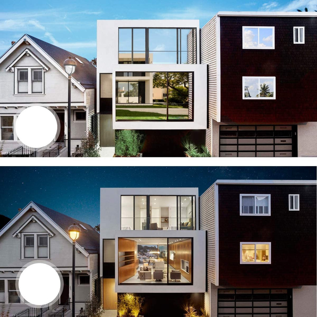 PrivacyShield - Reflective Window Film - Daytime Privacy, Clear Visibility