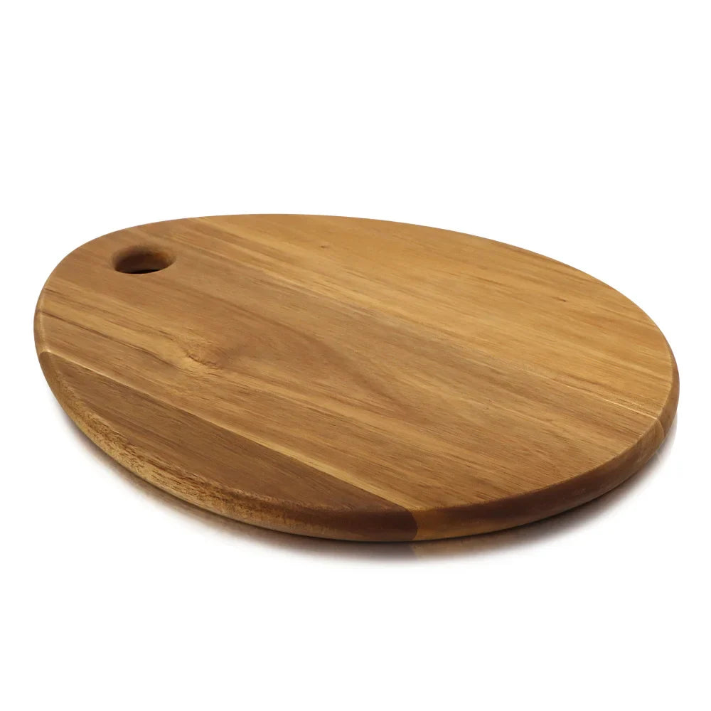 AcaciaDelight | Solid Wooden Cutting Board in Drop Shape