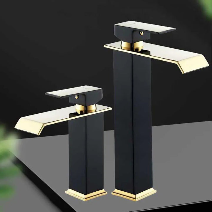 Calyra Elegant Gold Bathroom Faucet – Modern Design – Slim and Stylish