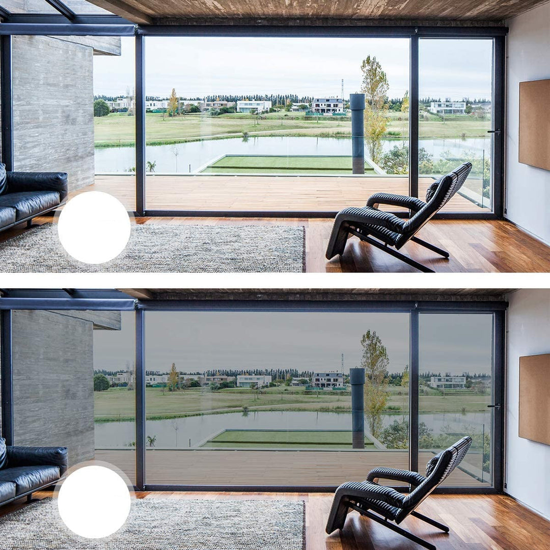 PrivacyShield - Reflective Window Film - Daytime Privacy, Clear Visibility