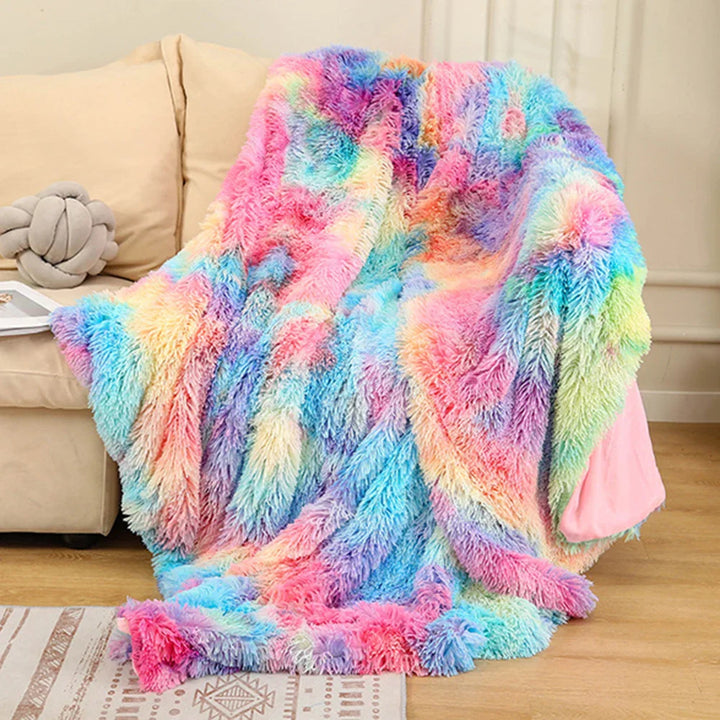 CosyNest | Super Soft Faux Fur Coral Fleece Blanket