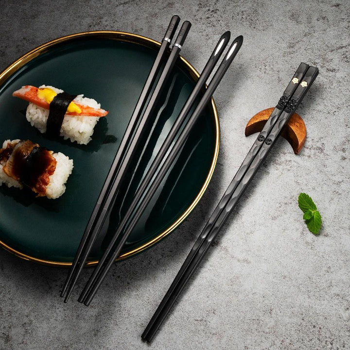 OrientElegance - Luxe Chopstick Set - Beautifully Designed and Perfectly Balanced