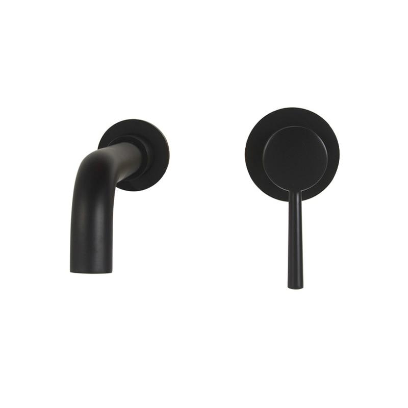 Arcadia Wall-Mounted Bathroom Faucet – 360° Rotation – Contemporary Design - Modern Elegance