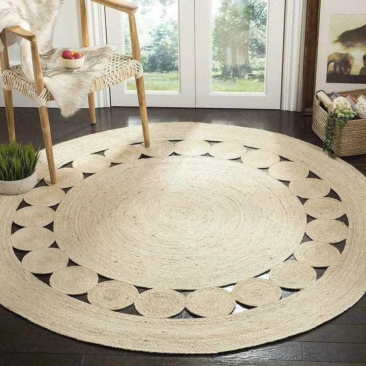 EcoJute - Modern Jute Rug for Living Rooms