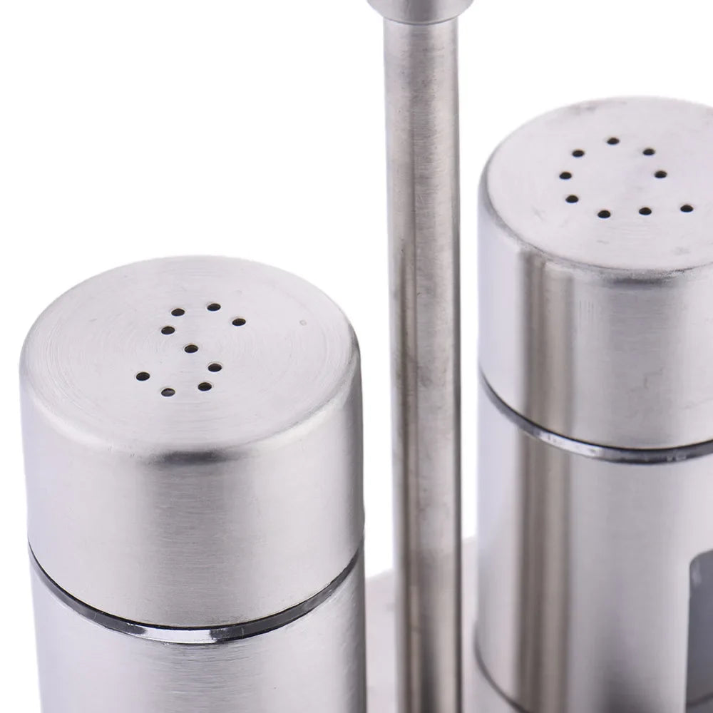 CastorLuxed | Stainless Steel Salt and Pepper Mill Set