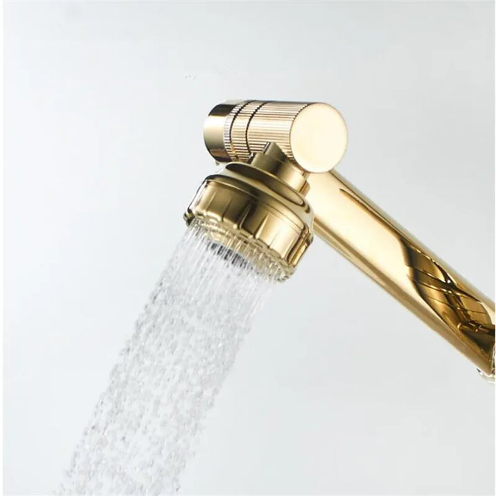 LuxeFlow | Gold Sink Mixer Tap
