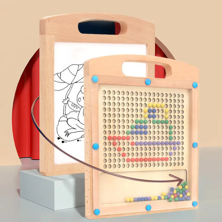 MindMagnet Montessori Board - Stimulate Creativity and Focus with Magnetic Play - Hands-on Activity for Skills and Fun
