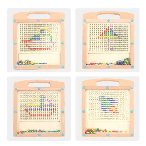MindMagnet Montessori Board - Stimulate Creativity and Focus with Magnetic Play - Hands-on Activity for Skills and Fun
