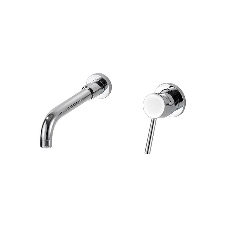 Arcadia Wall-Mounted Bathroom Faucet – 360° Rotation – Contemporary Design - Modern Elegance