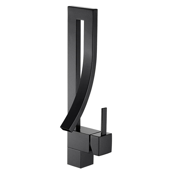 LuxeFlow | Brass Sink Mixer Tap