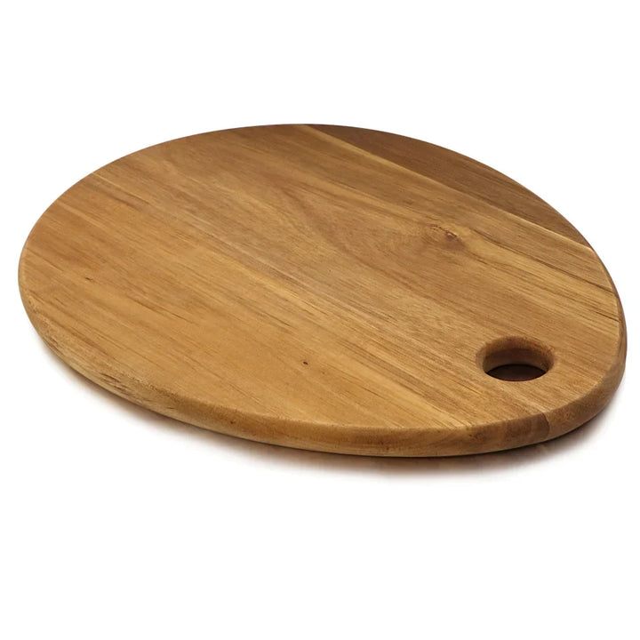 AcaciaDelight | Solid Wooden Cutting Board in Drop Shape