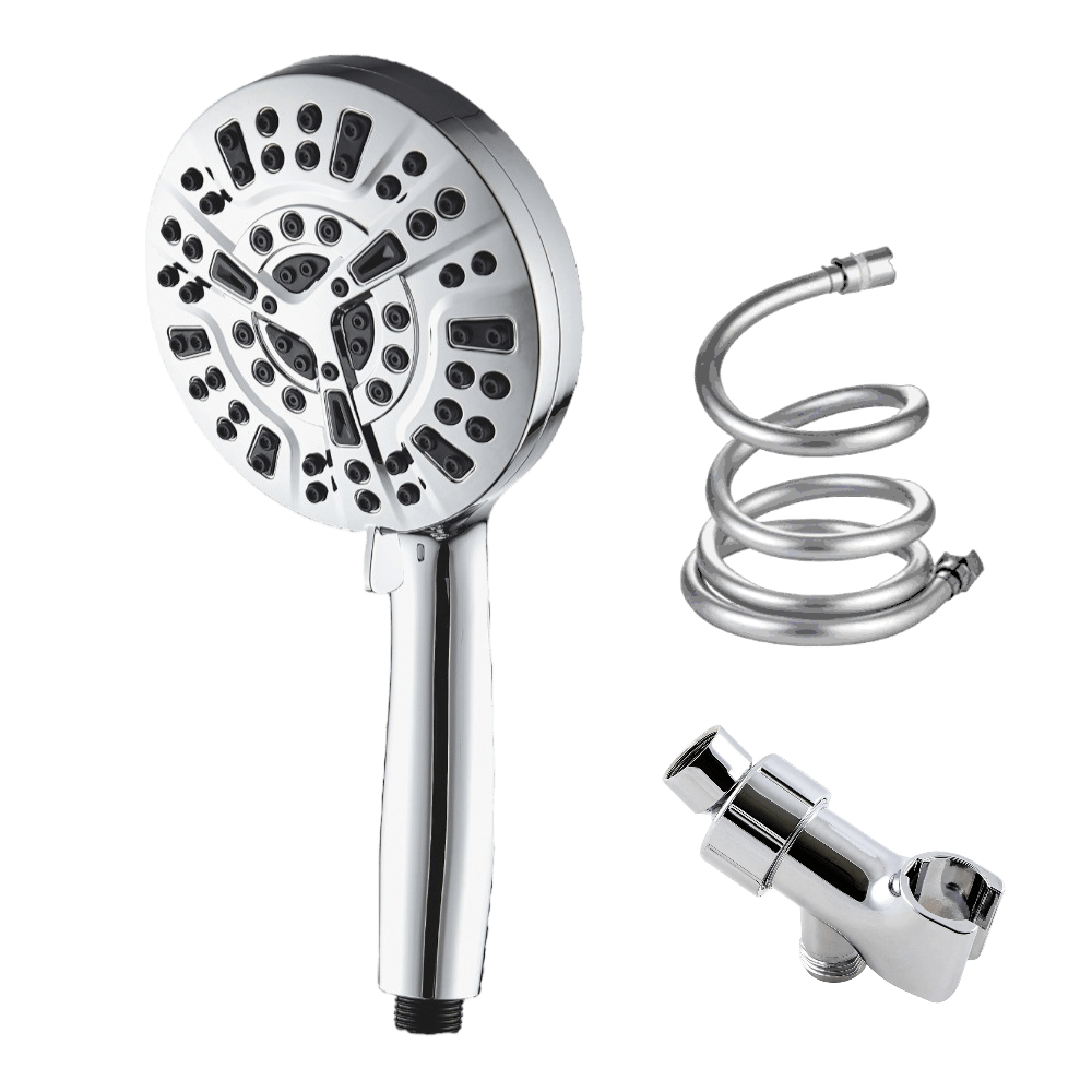 LuxeFlow Shower Head - High-Pressure Spray - Customizable Settings for a Personal Experience