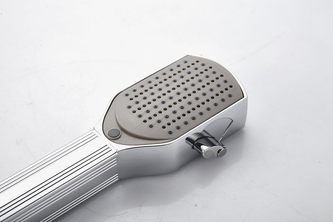 TangleFree Soft Shower Head – Effortlessly Untangles – Gentle Water Flow with Integrated Comb