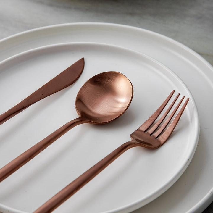 StyleKitchen – Minimalist Stainless Steel Cutlery Set – Elegant and Functional for Every Meal