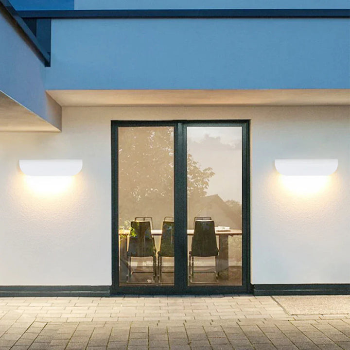 SpotGlow | Sustainable Waterproof Wall Lamp for Outdoors