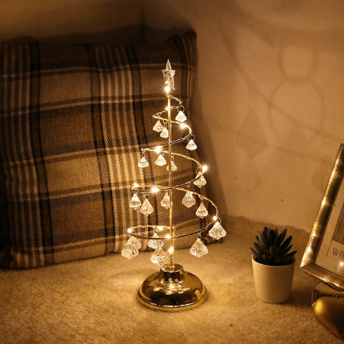 StellaPine – Atmospheric LED Christmas Tree Lamp for Indoors