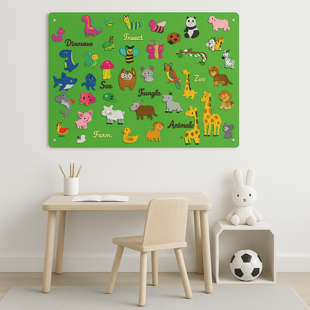 Interactive Felt Board Educational Toy for Creative Stories – Durable Toy for Children Aged 3 and Up