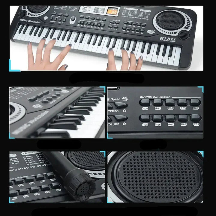 SoundKey | Electric Piano with Vocal Microphone