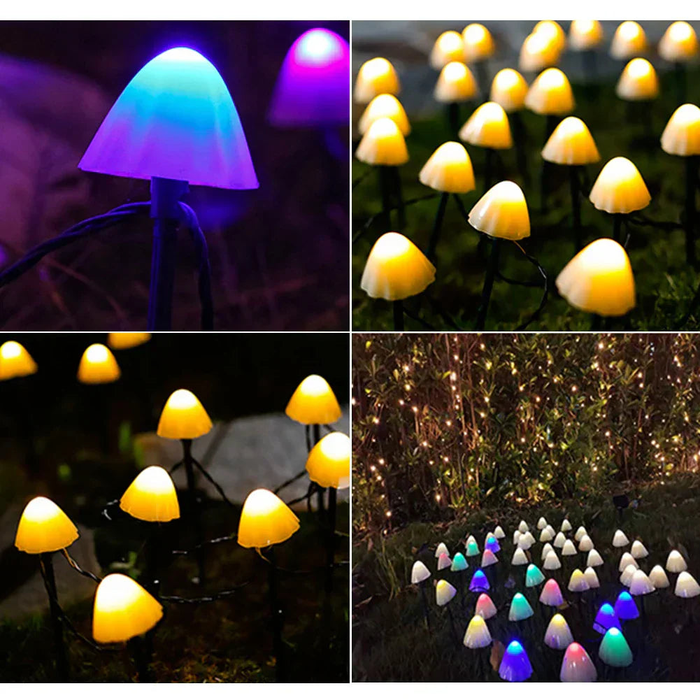 ElfenGloed - Mushroom-Shaped Garden Lights