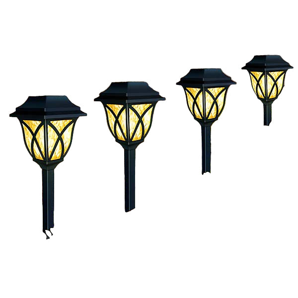 SunLoom – Sustainable Solar-Powered LED Outdoor Lamps (2 Pieces)
