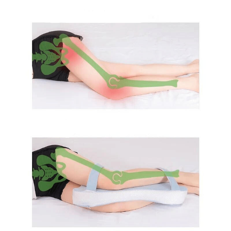 Knee Pillow for Comfort and Alignment - Relieves Pain and Supports a Healthy Spine