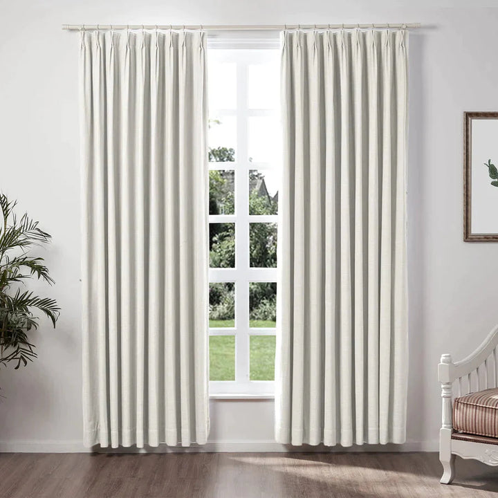 NightLoom | Luxe Linen Blackout Curtains for Comfortable Sleep