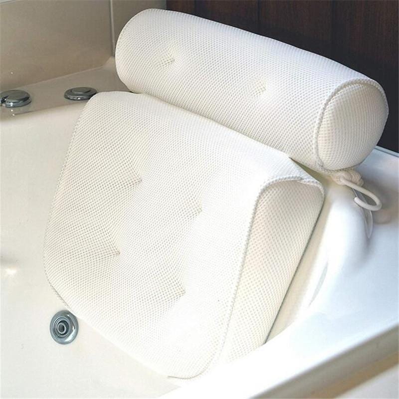 SoothEase | Ergonomic Bath Pillow for Complete Relaxation