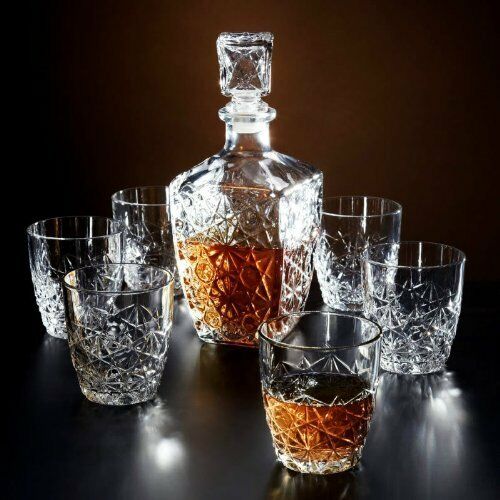 UltimateWhiskey | Whiskey Decanter and Glass Set